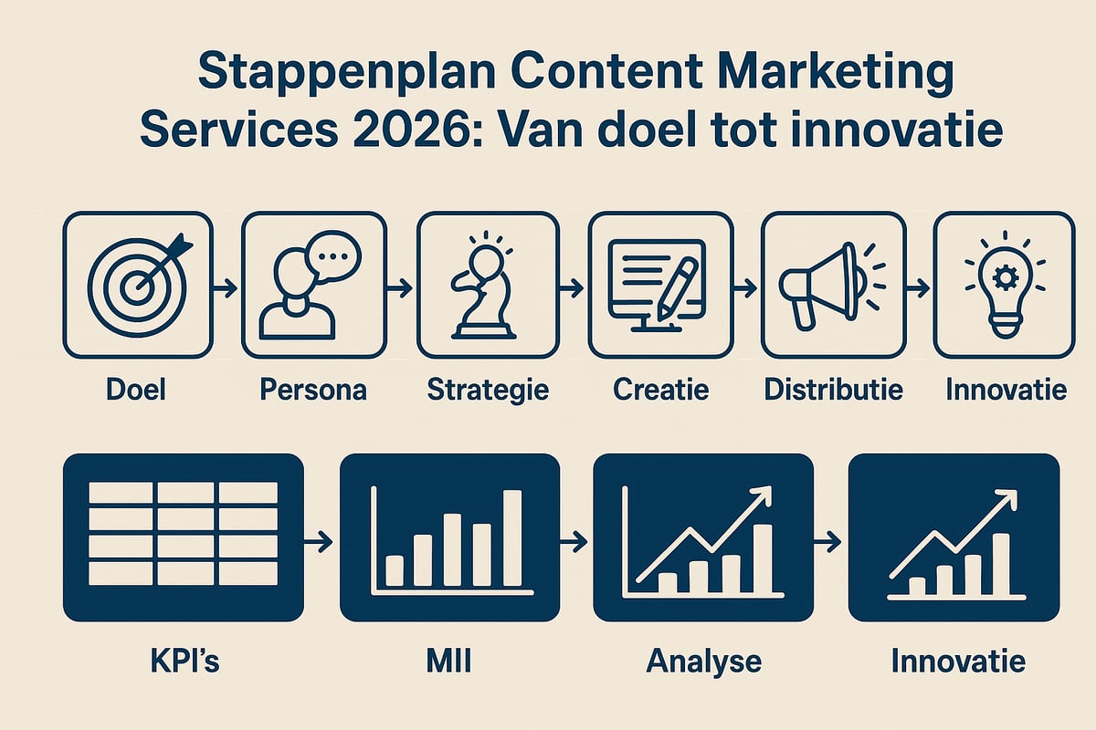 Stappenplan: Succesvol Content Marketing Services Implementeren in 2026