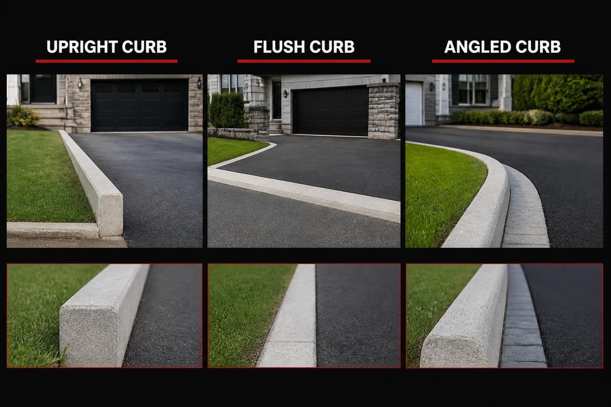 Curb stone profiles