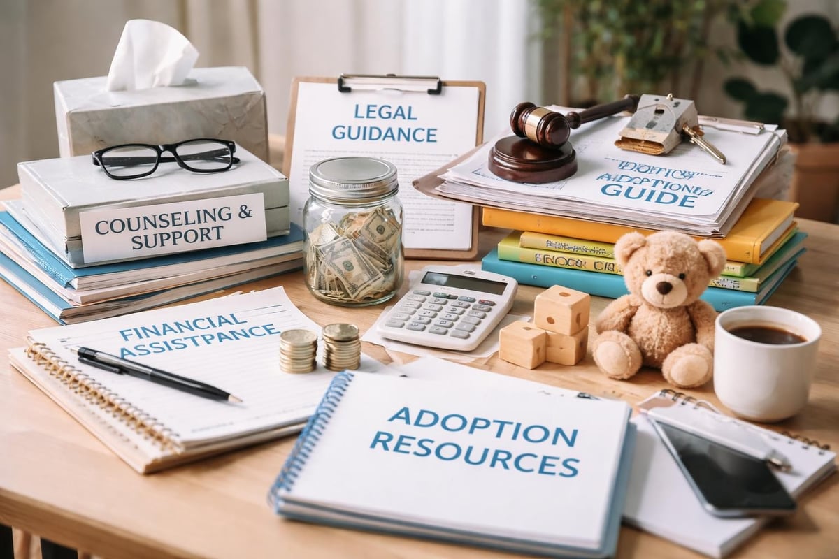 Types of adoption support services