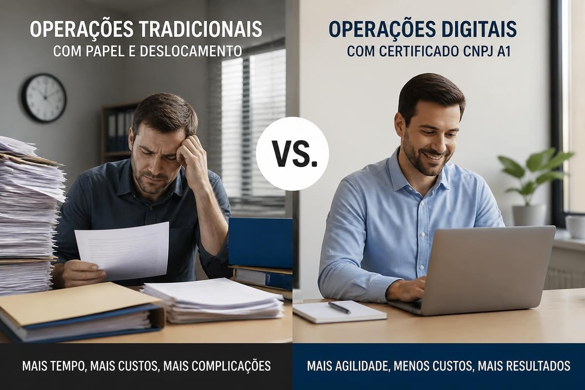 Benefícios empresariais do certificado digital