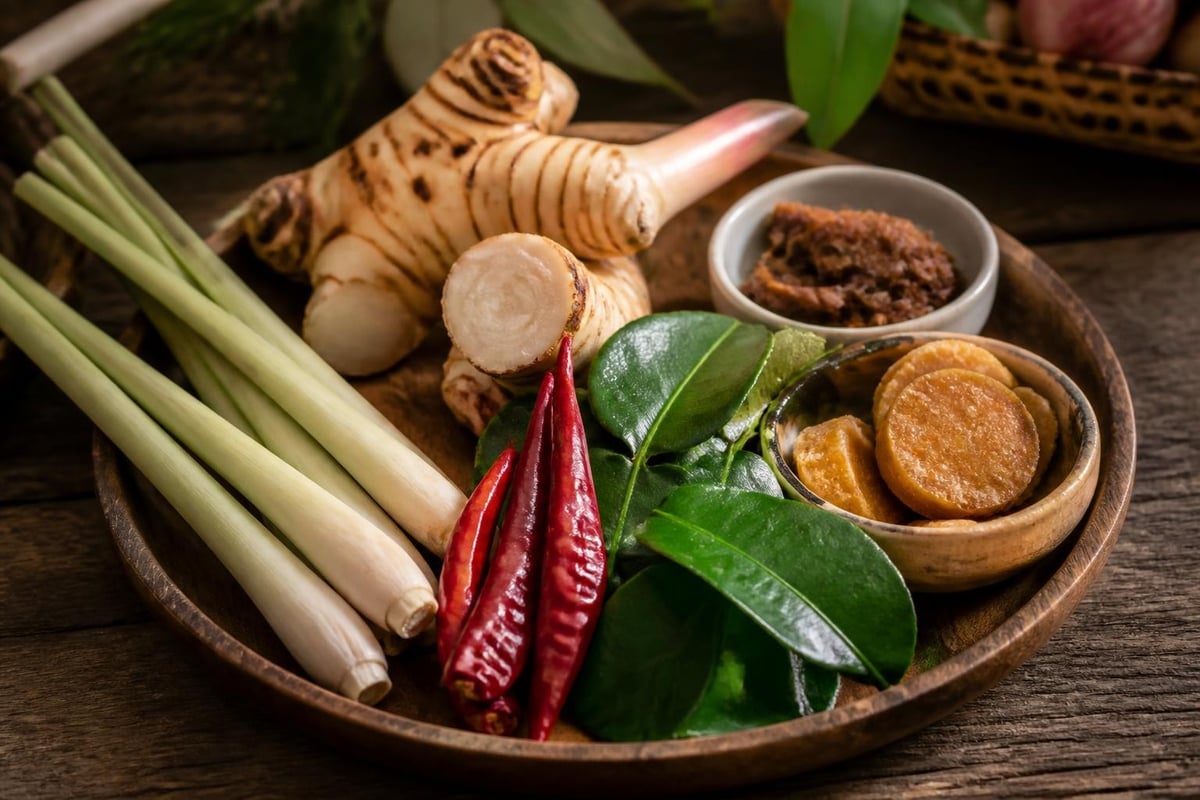 Komposisi bumbu tomyam