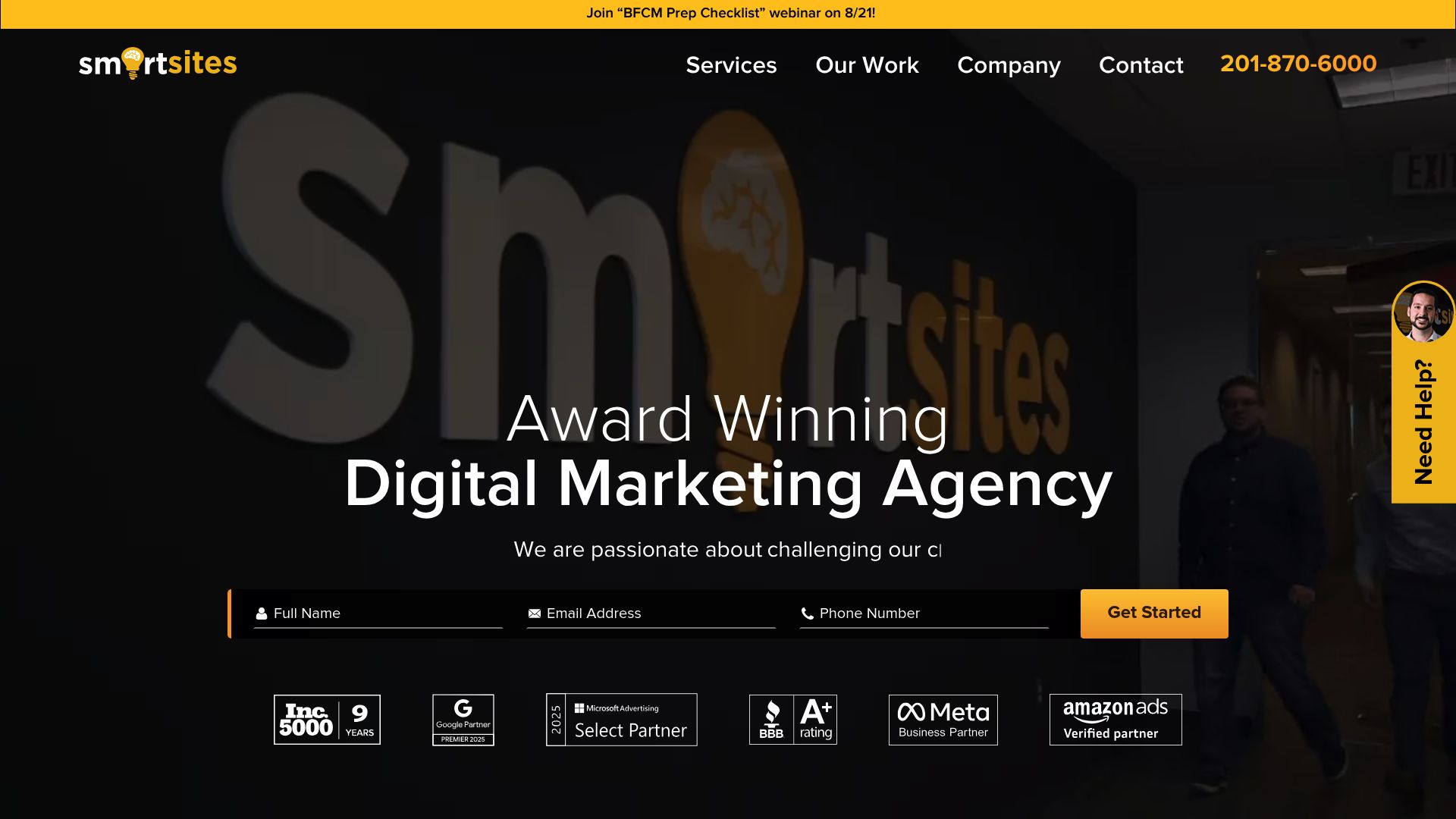 Top 7 Best Marketing Agency Near Me Options in 2025 - SmartSites