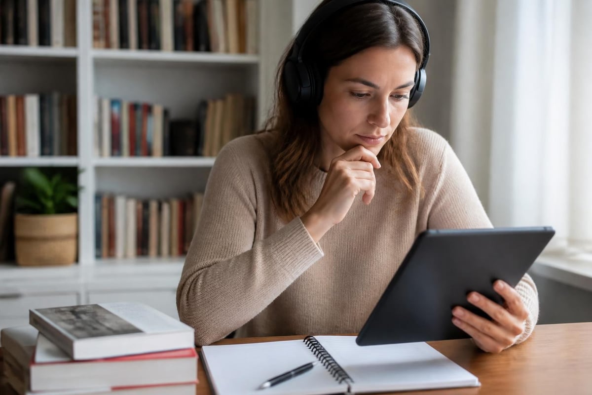 Audiobook quality assessment