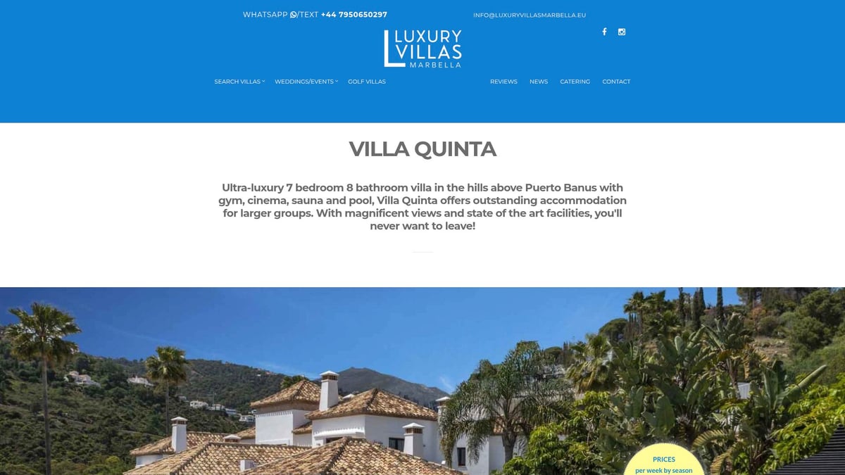 7 Stunning Marbella Hen Do Villas For An Unforgettable 2025 - Villa Quinta – Ultra Luxury, Nueva Andalucía