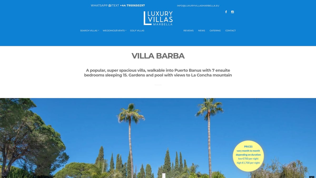 7 Stunning Marbella Hen Do Villas For An Unforgettable 2025 - Villa Barba – Puerto Banús