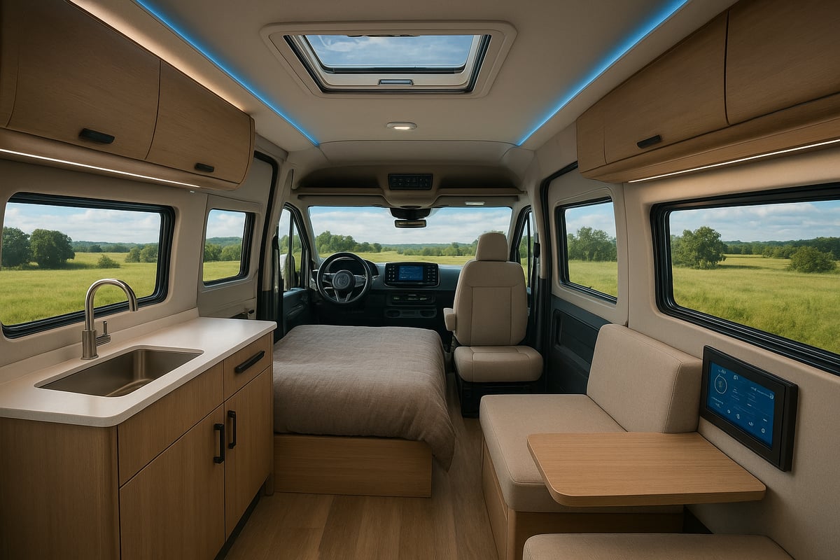 Essential Features and Amenities to Expect in 2025 Sprinter Van Rentals