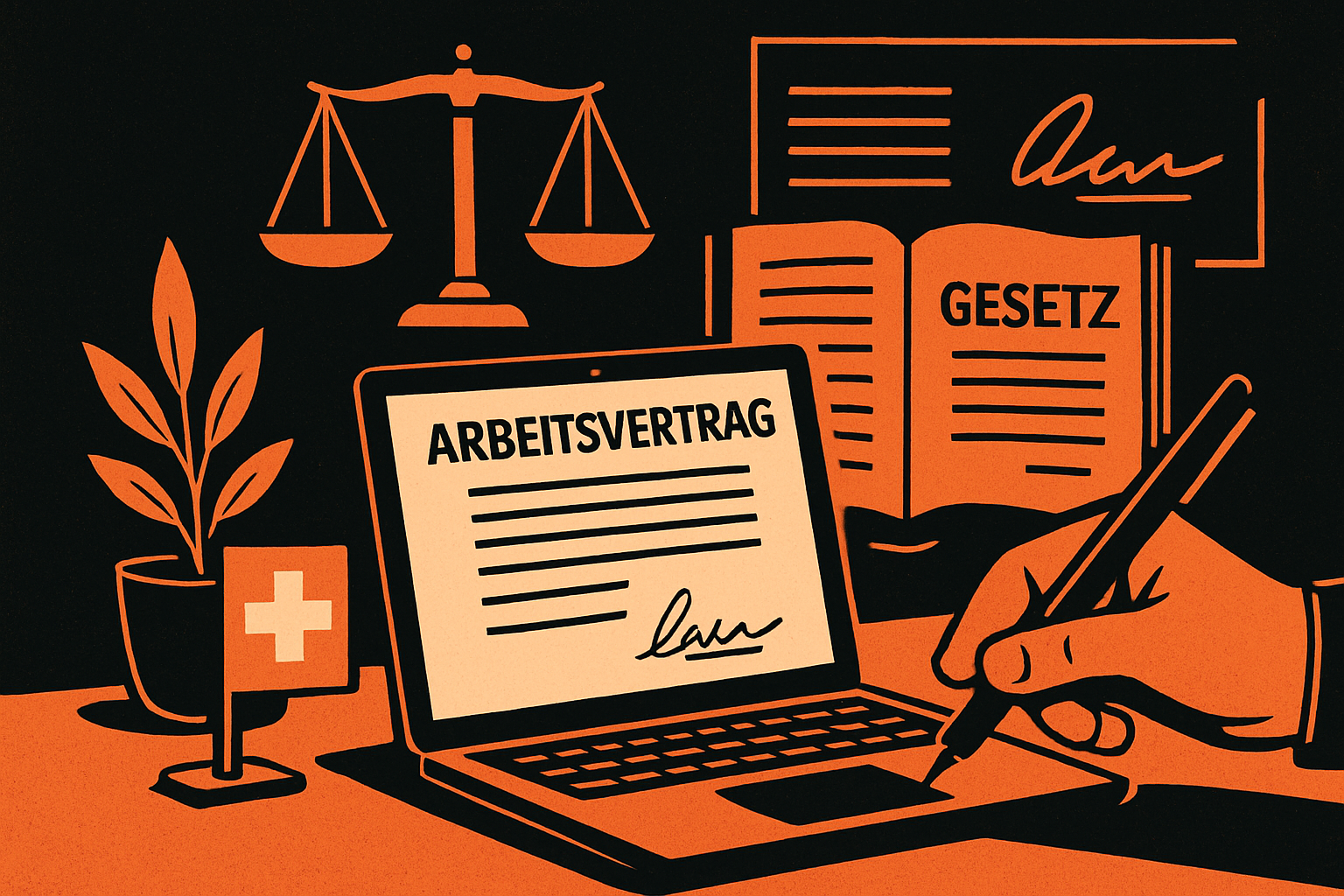 Rechtliche Grundlagen des Arbeitsvertrags 2025