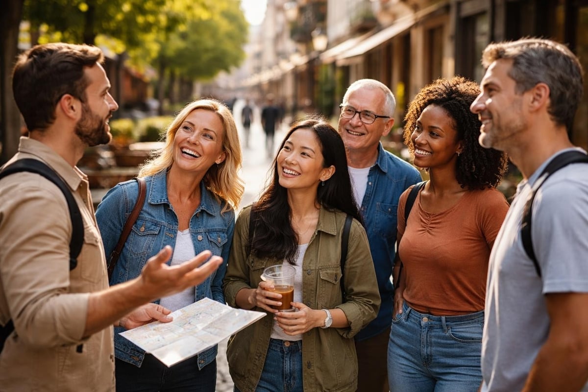 Group tour engagement