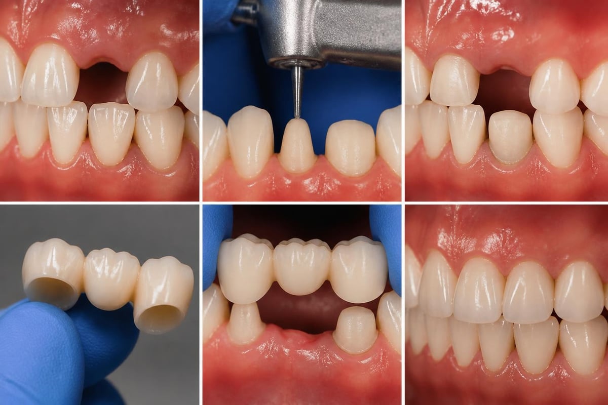 Dental bridge procedure