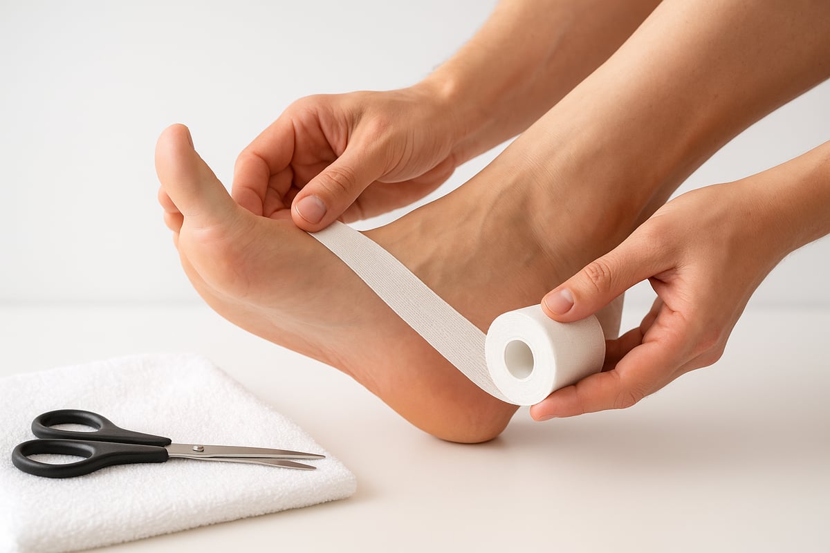 Step-by-Step Guide: How to Apply Plantar Tape for Maximum Support