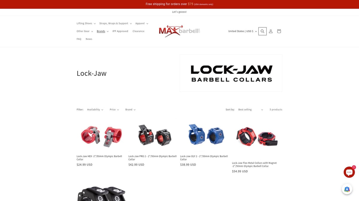 8 Unique Gift for Powerlifter Ideas to Impress in 2025 - Lock-Jaw Olympic Barbell Collars