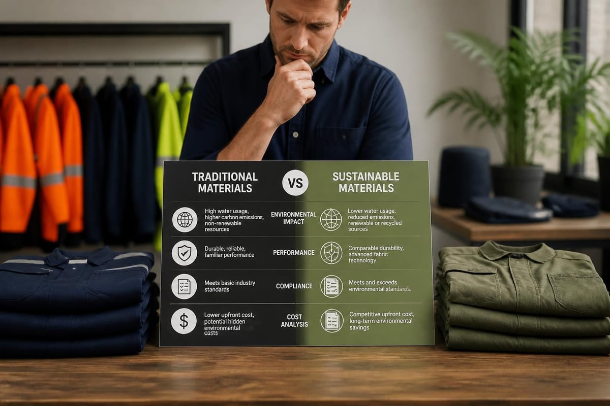 Sustainable workwear evaluation