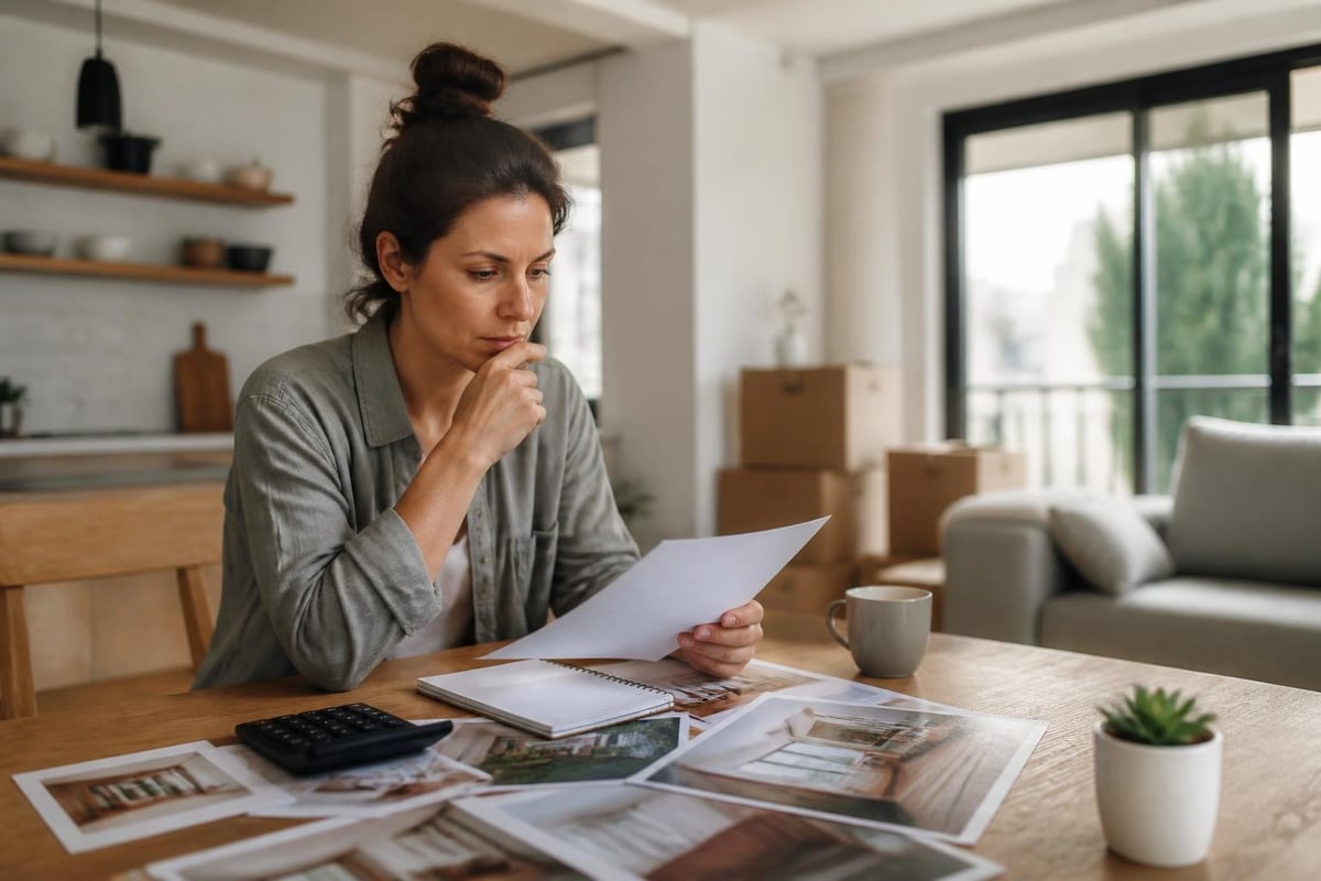 Facteurs de décision pour la vente d'un appartement