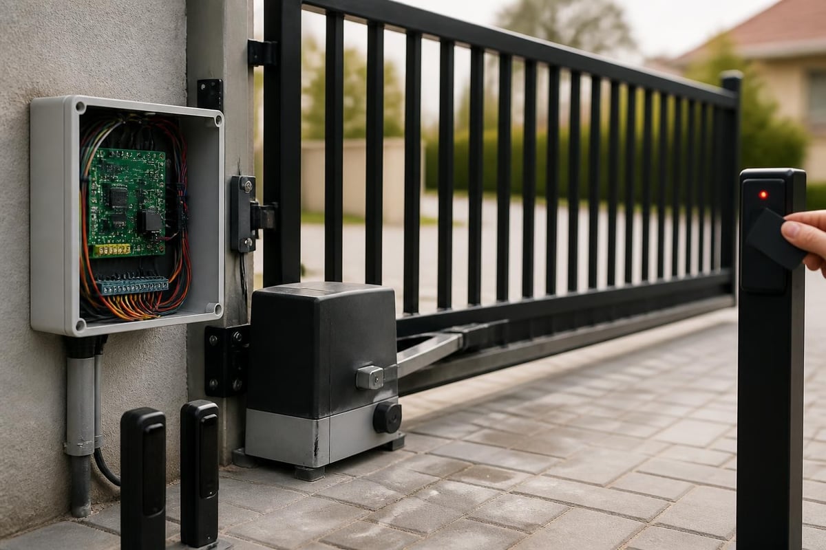 Gate automation components