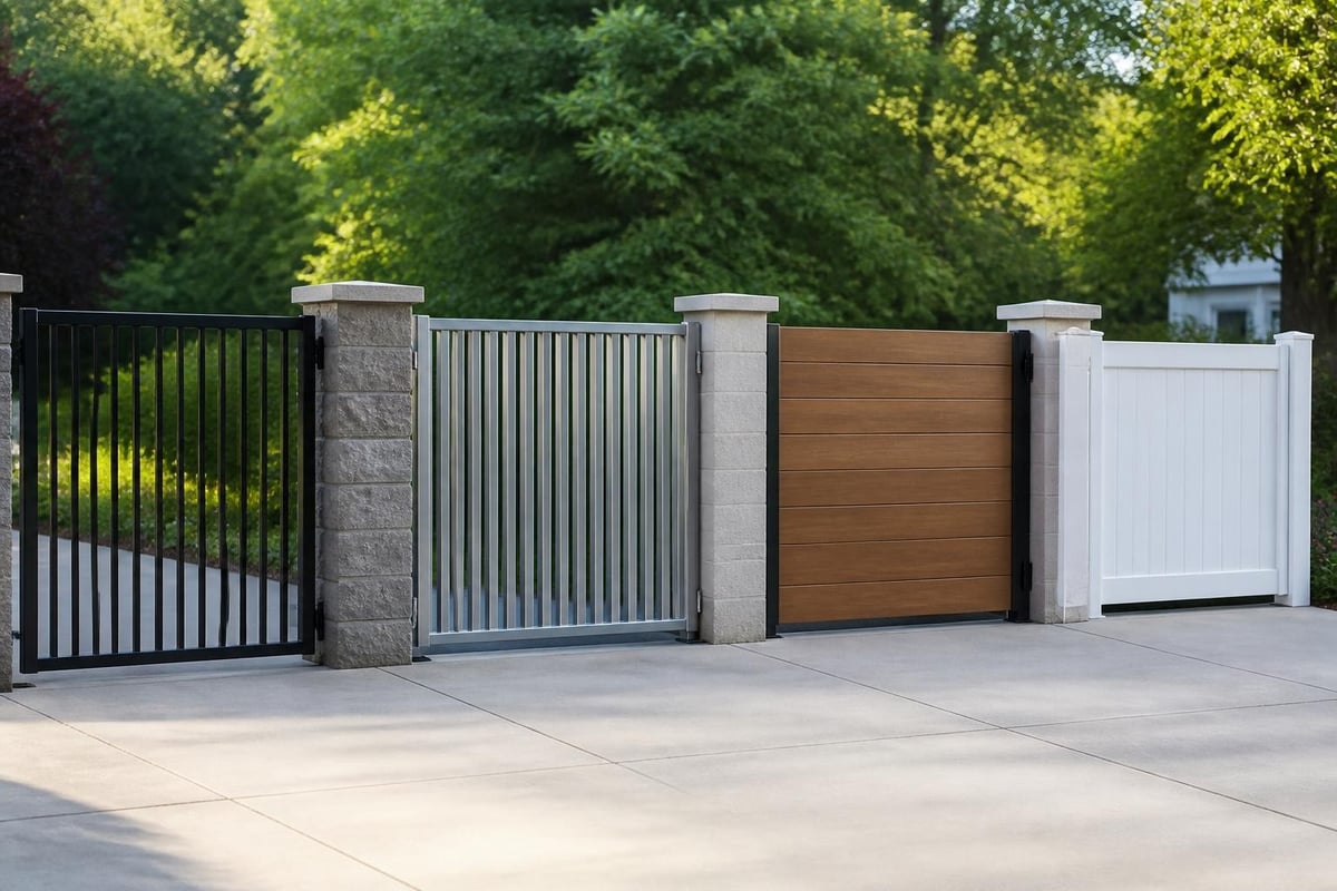 Gate material comparison