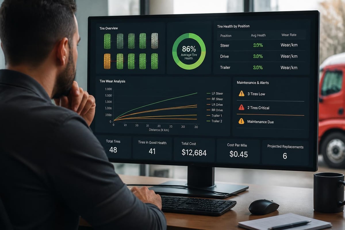 Fleet tire data dashboard