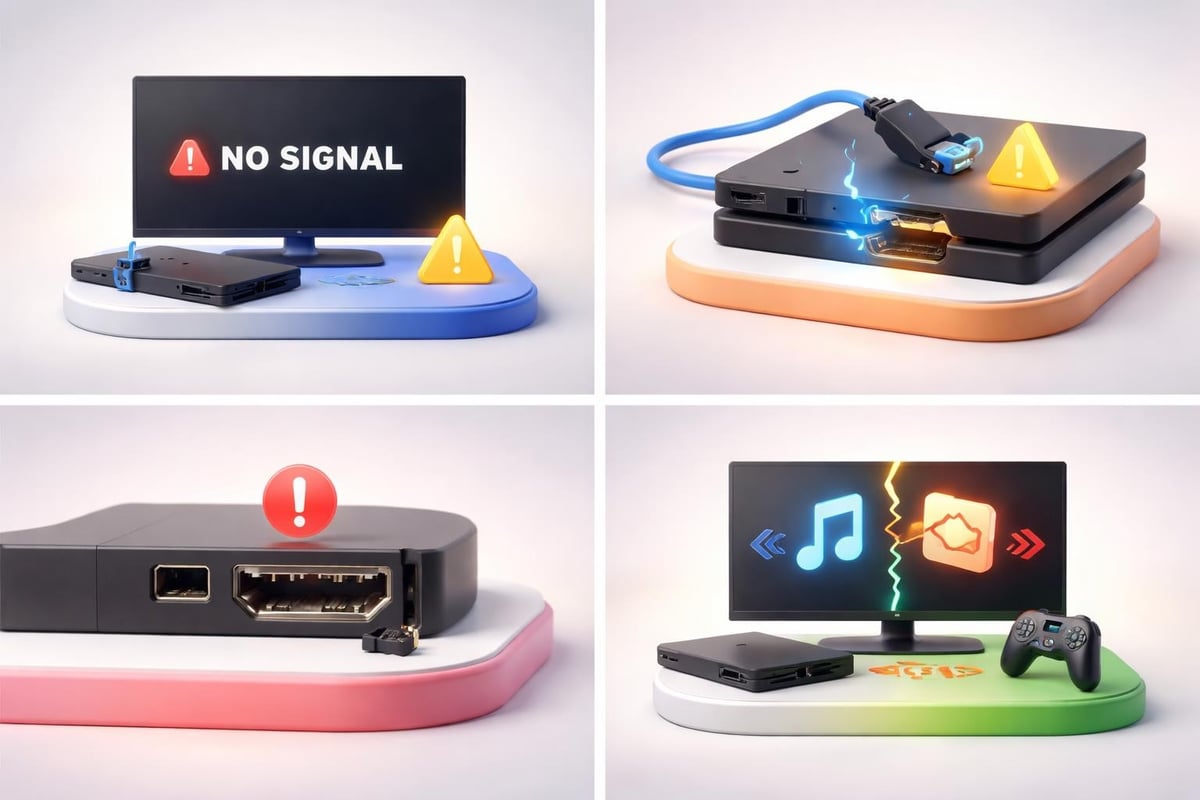 PS4 HDMI failure symptoms