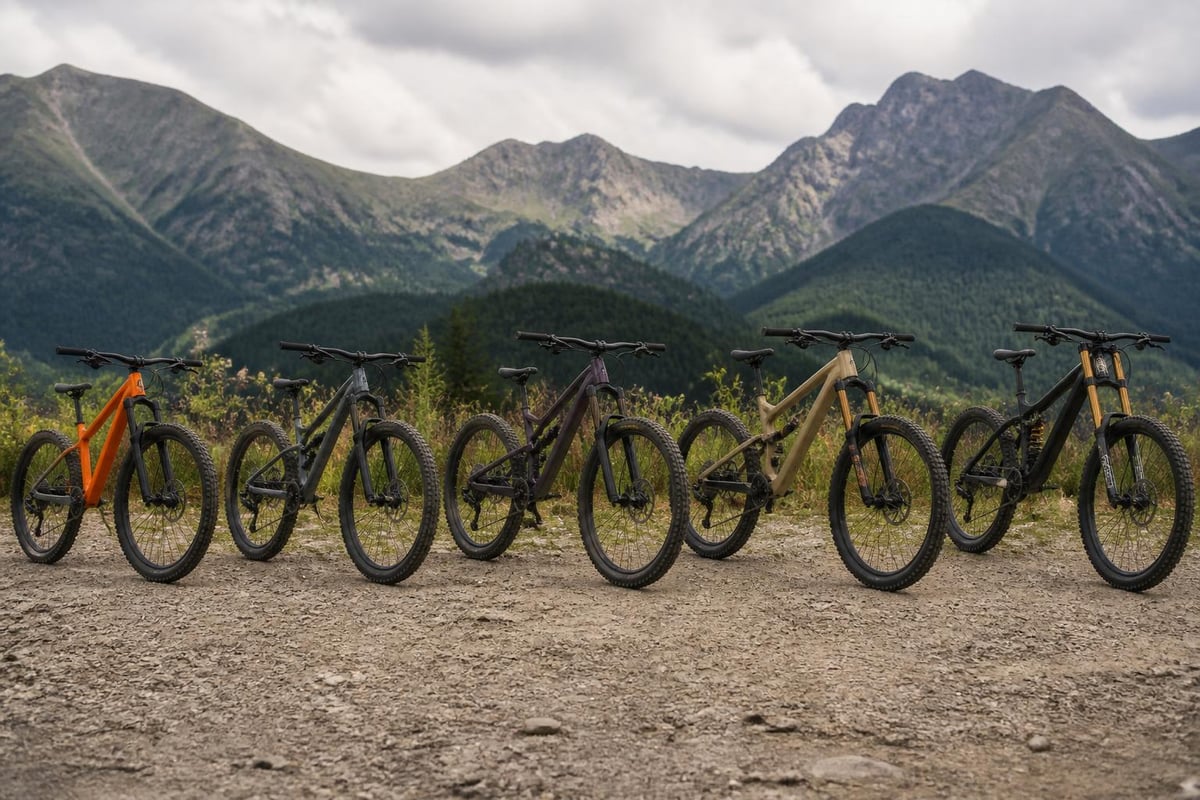 Mountain bike cycle categories comparison