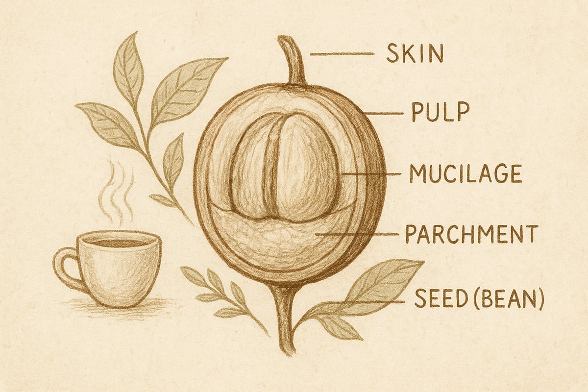 The Anatomy of Coffee: From Cherry to Bean