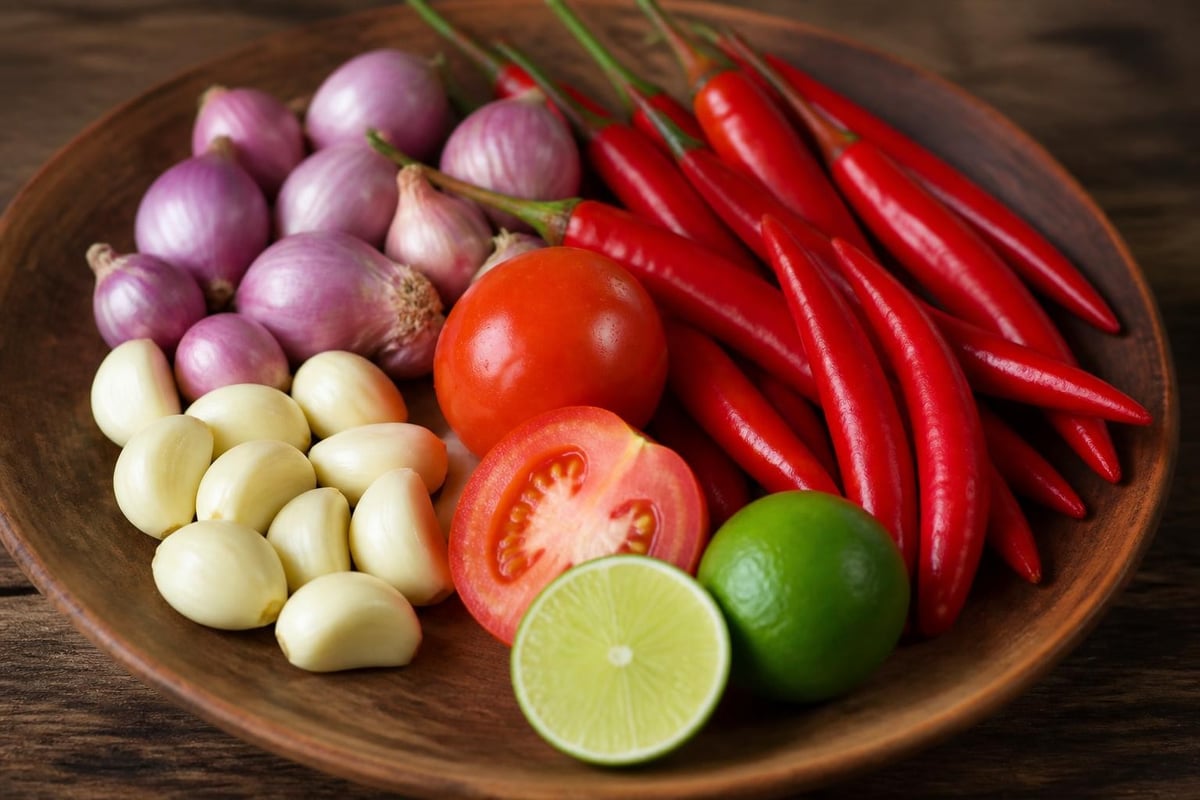 Komponen dasar bumbu balado