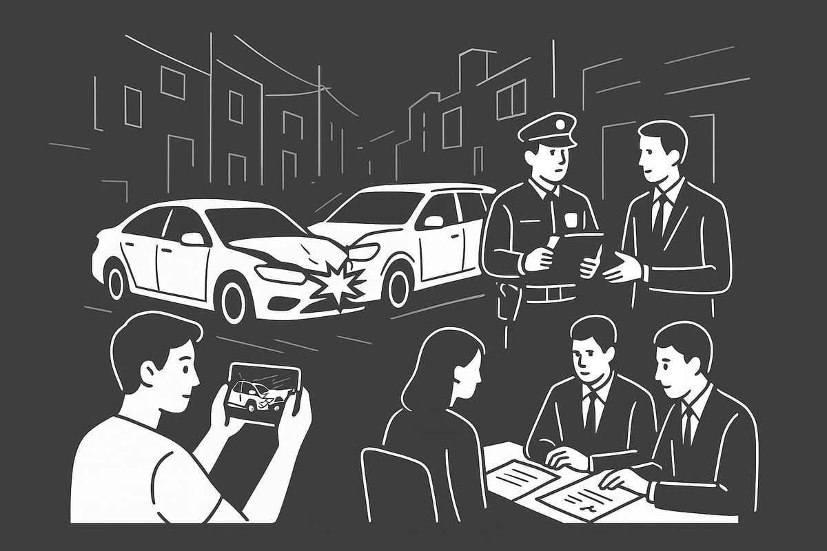 이면도로 교통사고 합의 절차와 단계별 실전 가이드