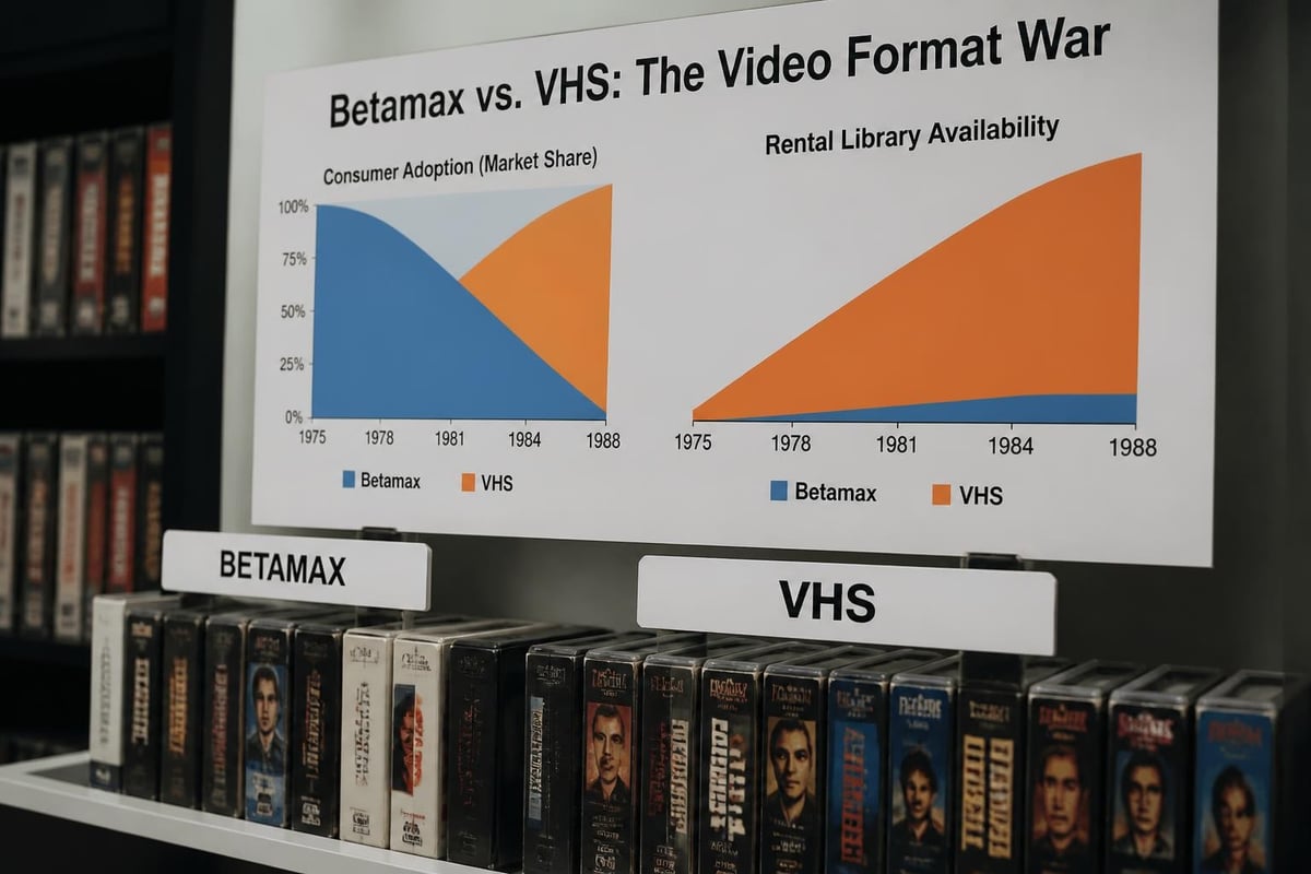 Betamax market evolution