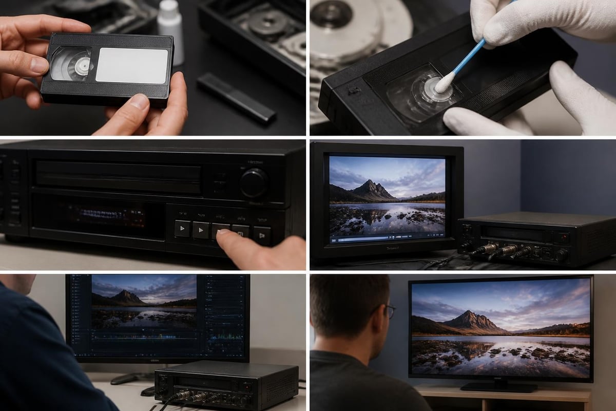 Betamax digitization process