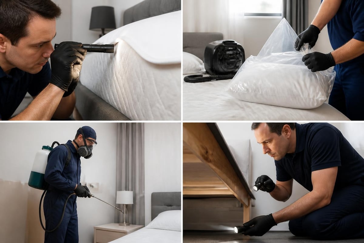 Local Pest Management Solutions for Richmond VA 2 Bed bug treatment process