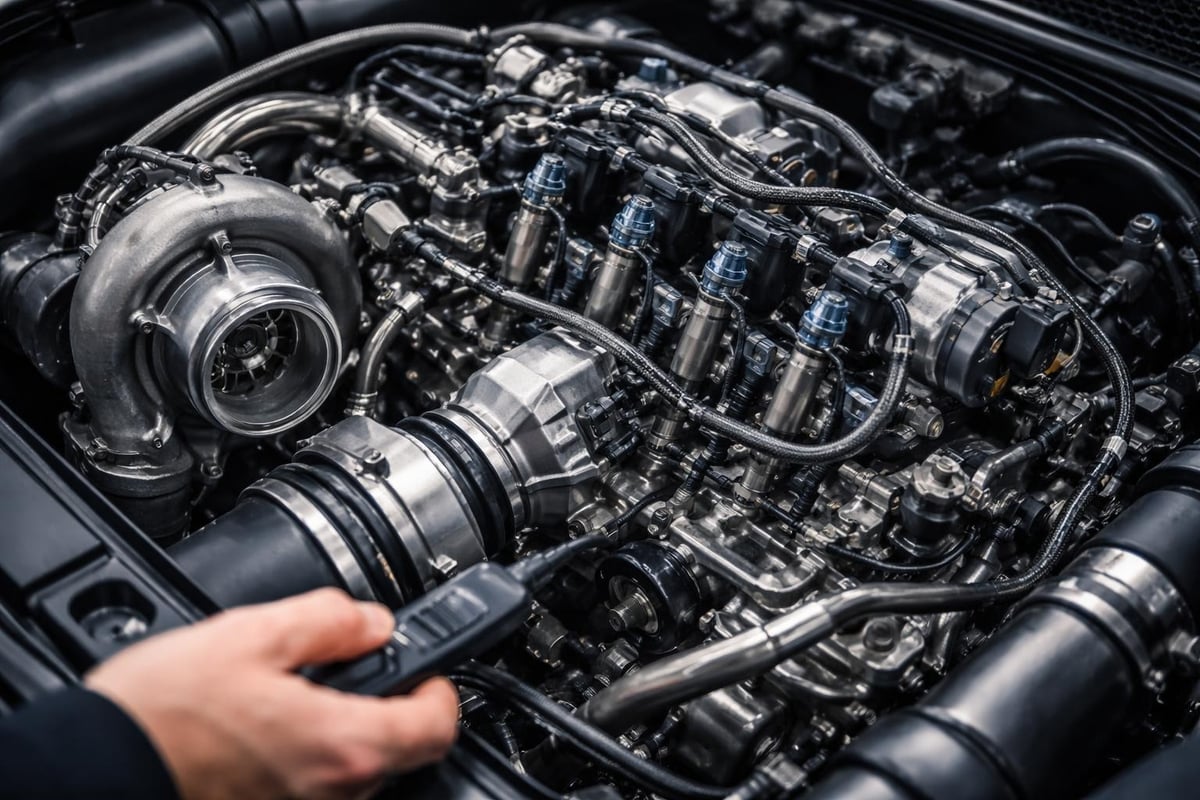 Porsche flat-six engine systems
