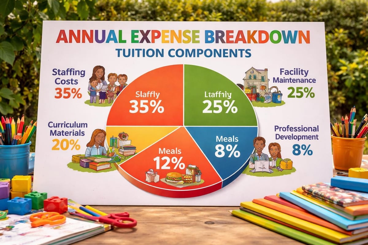 Cost breakdown of early childhood education