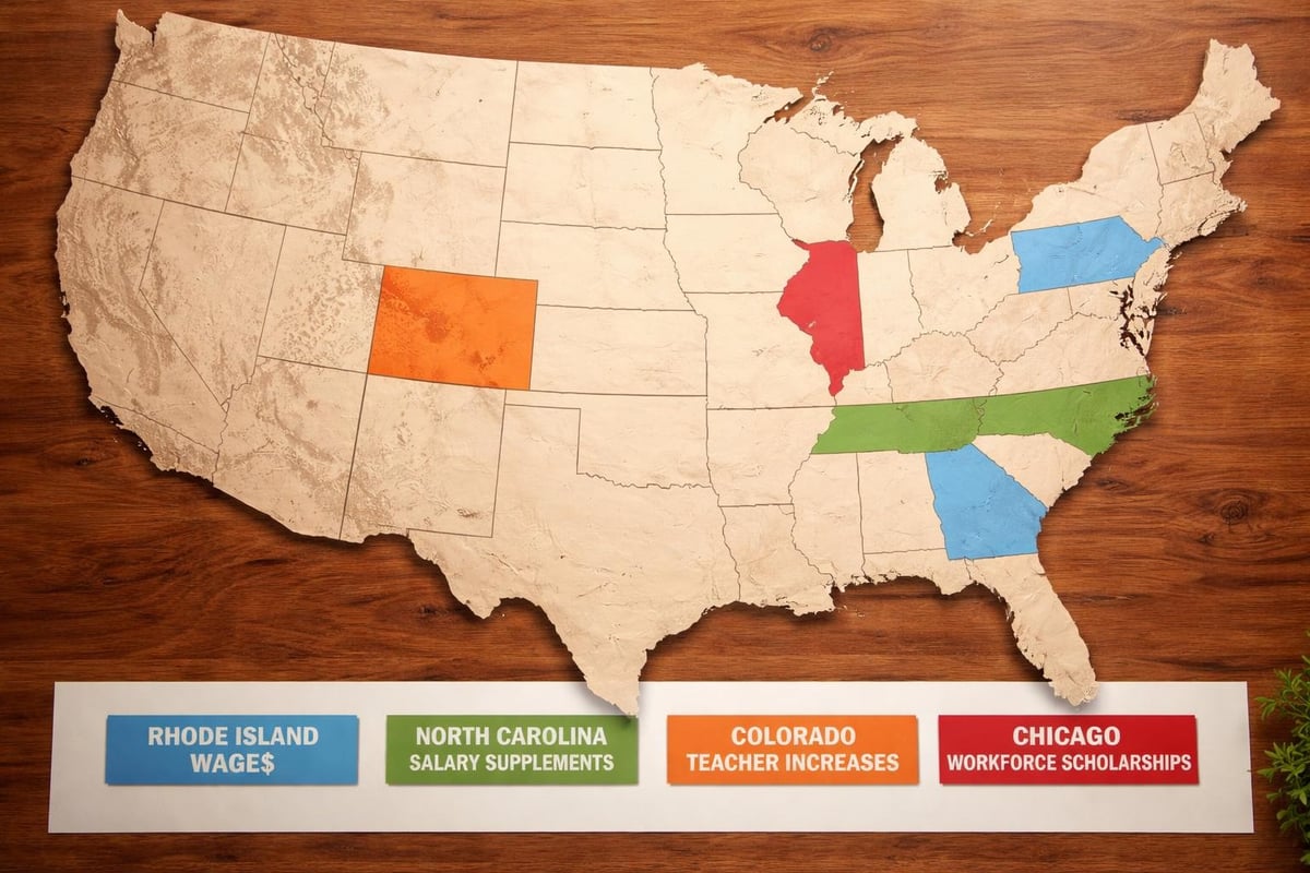 Educator wage supplement programs