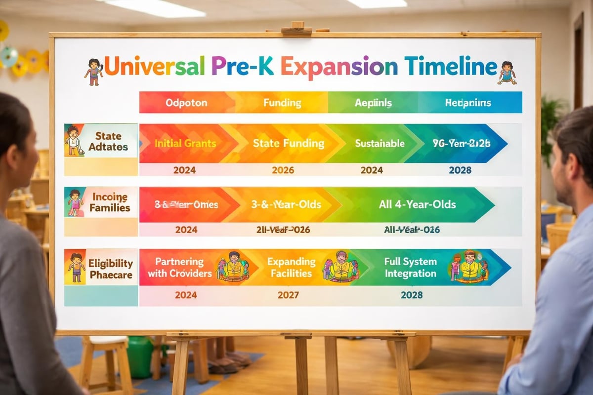 Universal pre-K implementation