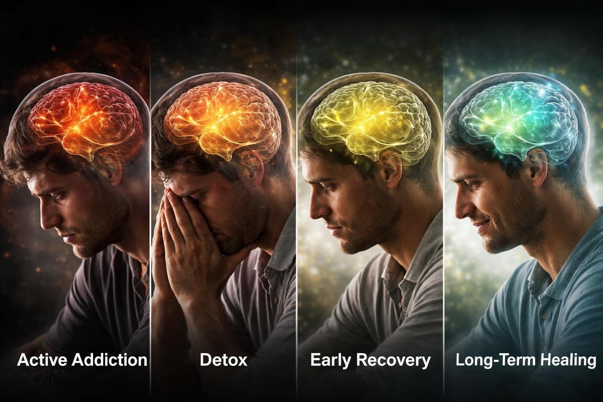 Substance treatment timeline