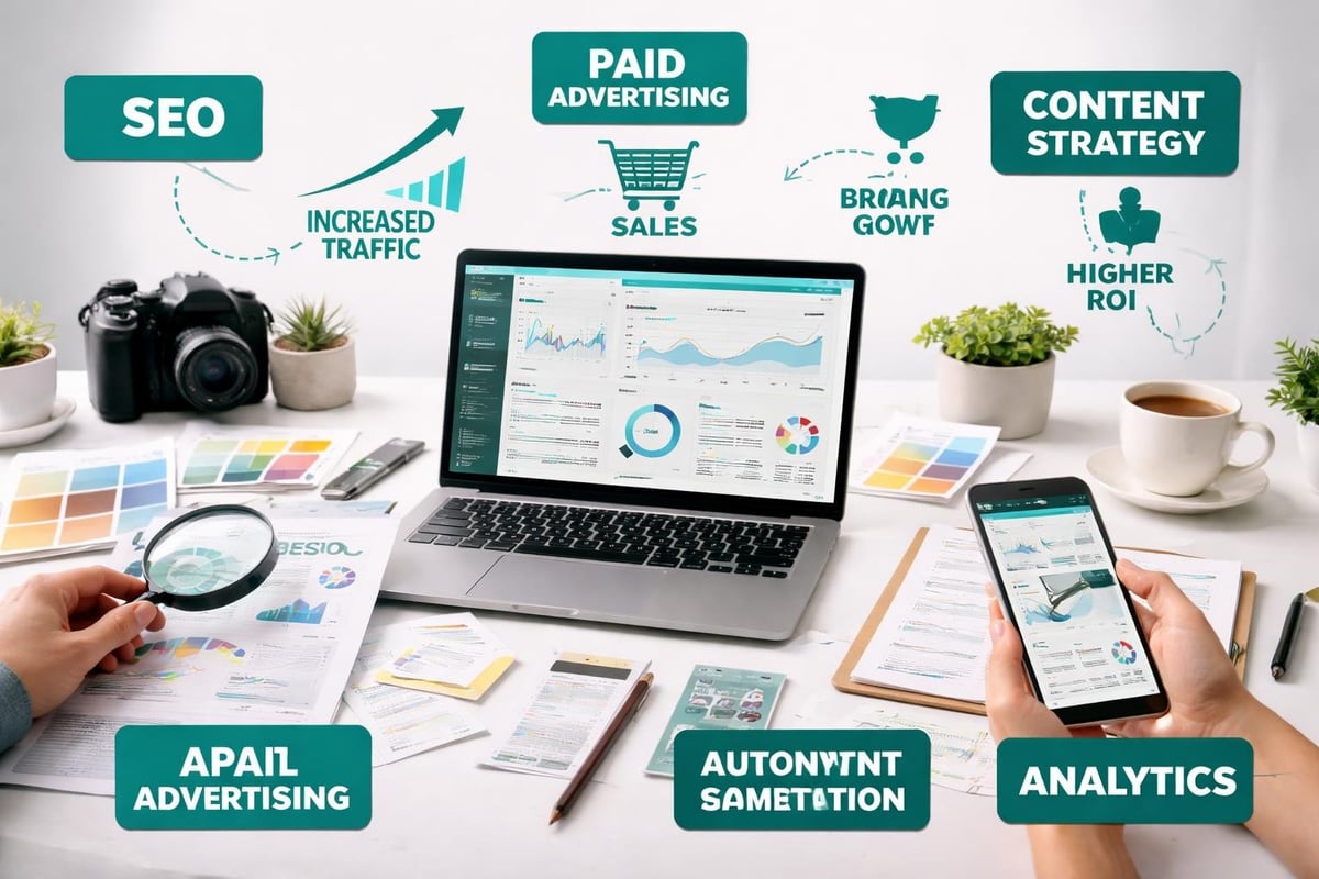 Digital marketing service offerings