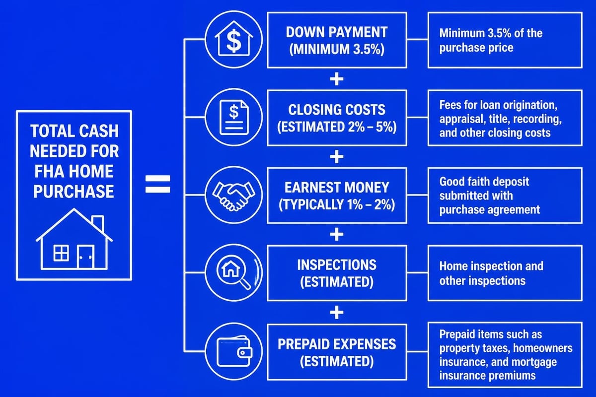 Complete FHA home purchase costs breakdown