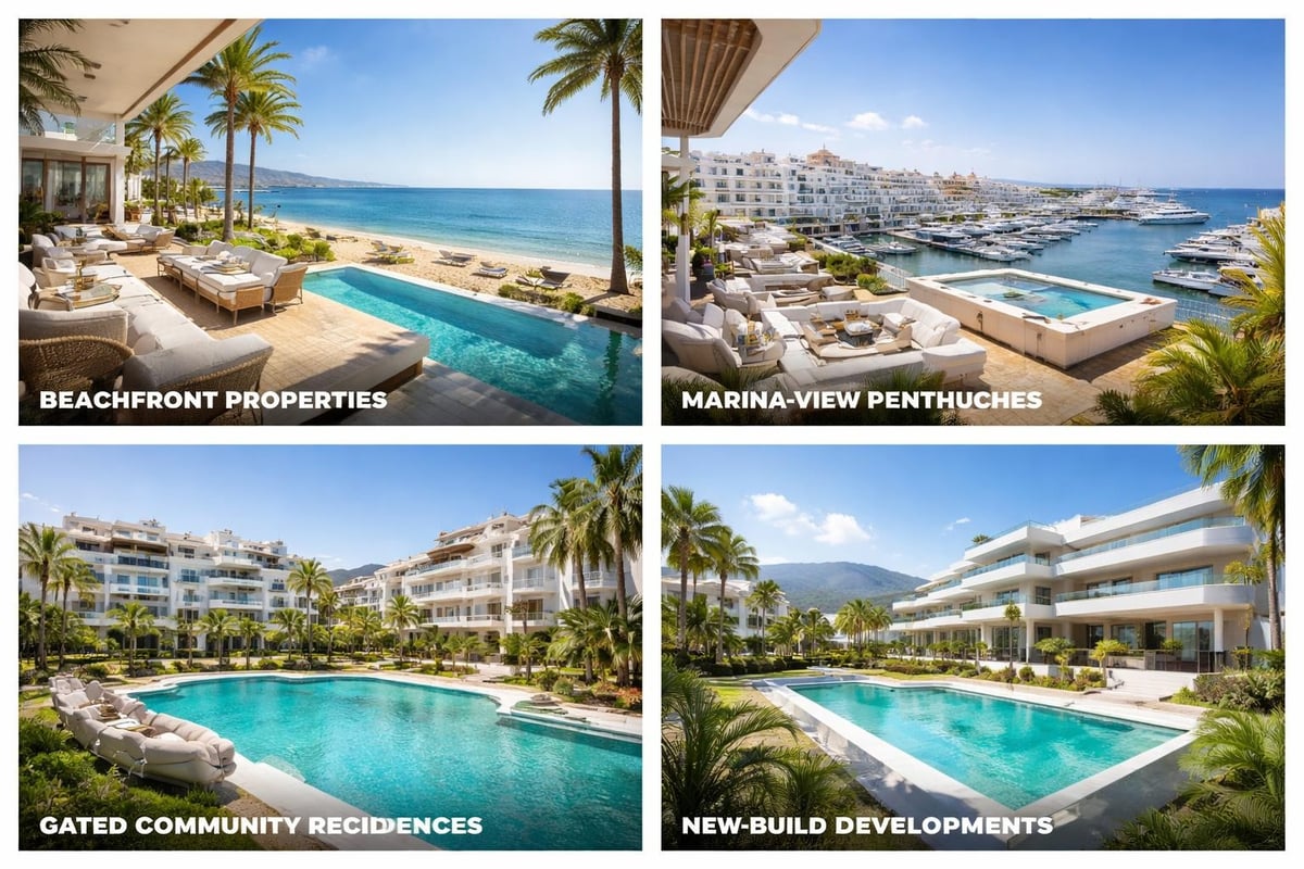 Property types in Puerto Banús