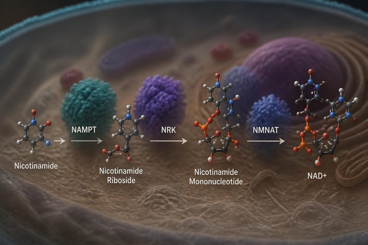 NAD precursor pathways