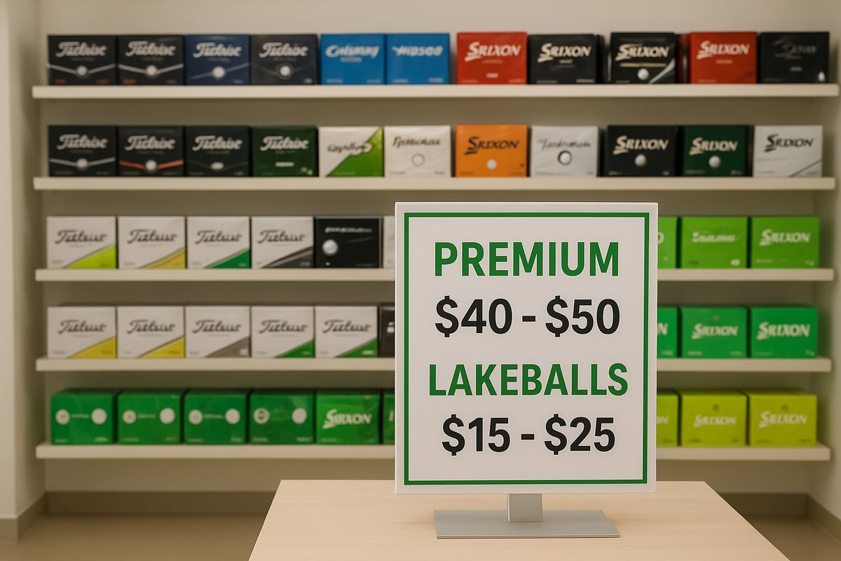 Golfbälle 2025: Marktüberblick & Preisentwicklung