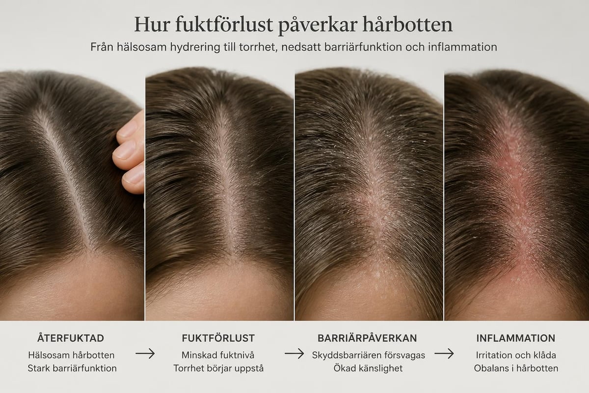 Torr hårbotten och fuktbalans
