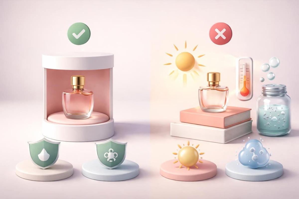 Perfume storage best practices