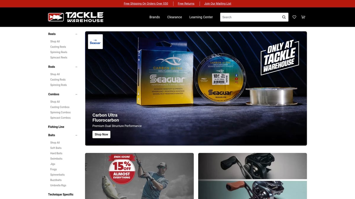 7 Essential Tackle Warehouse Locations Anglers Need in 2026 - Tackle Warehouse – California, USA