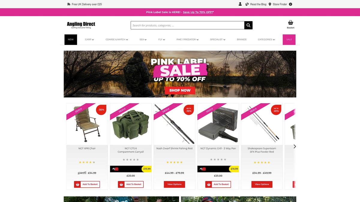 7 Essential Tackle Warehouse Locations Anglers Need in 2026 - Angling Direct – Norwich, UK