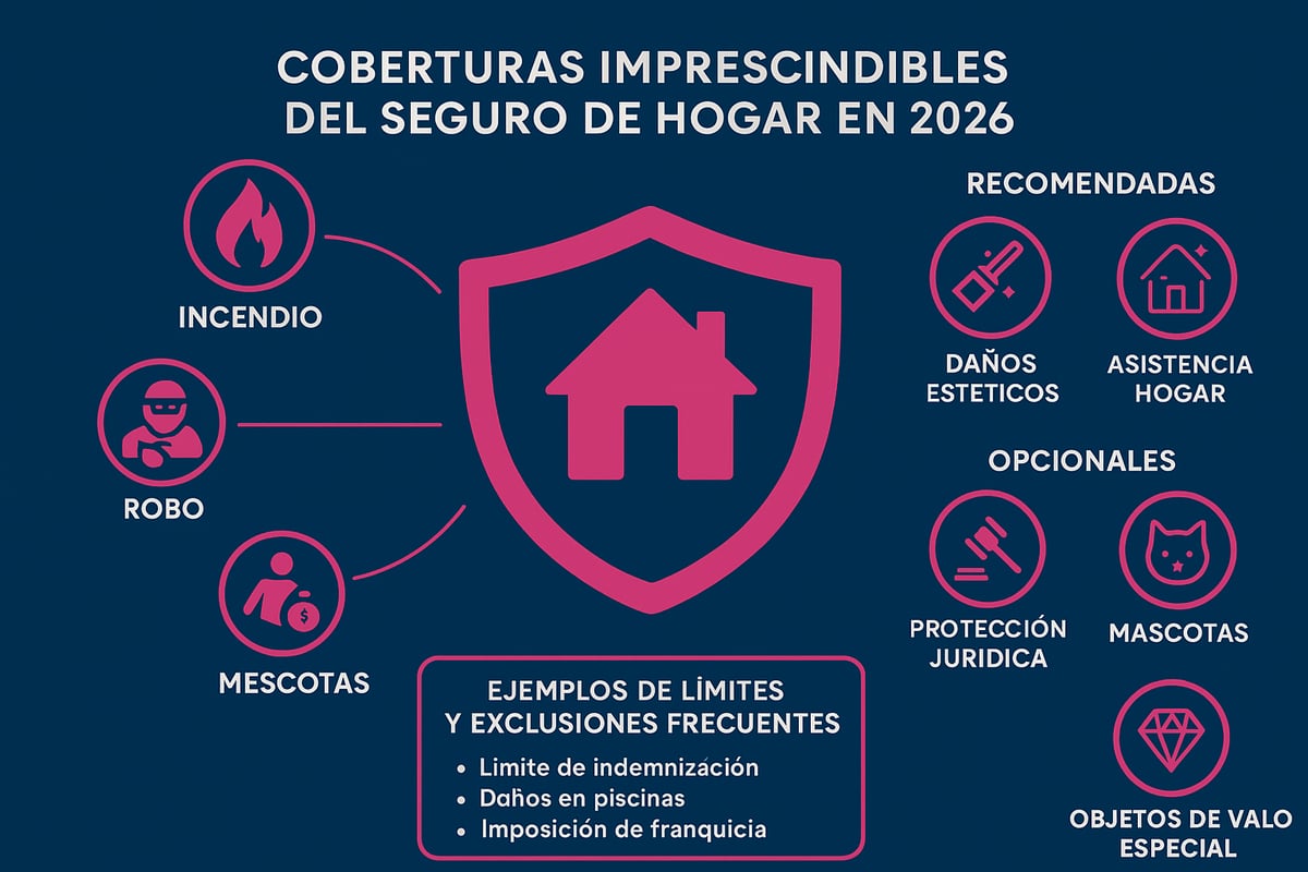Coberturas Imprescindibles y Opcionales en 2026