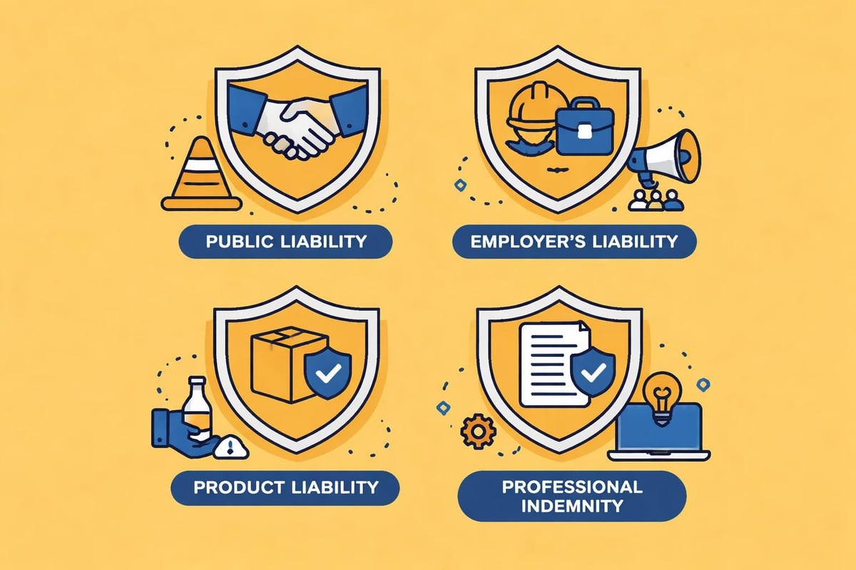 Types of liability insurance coverage