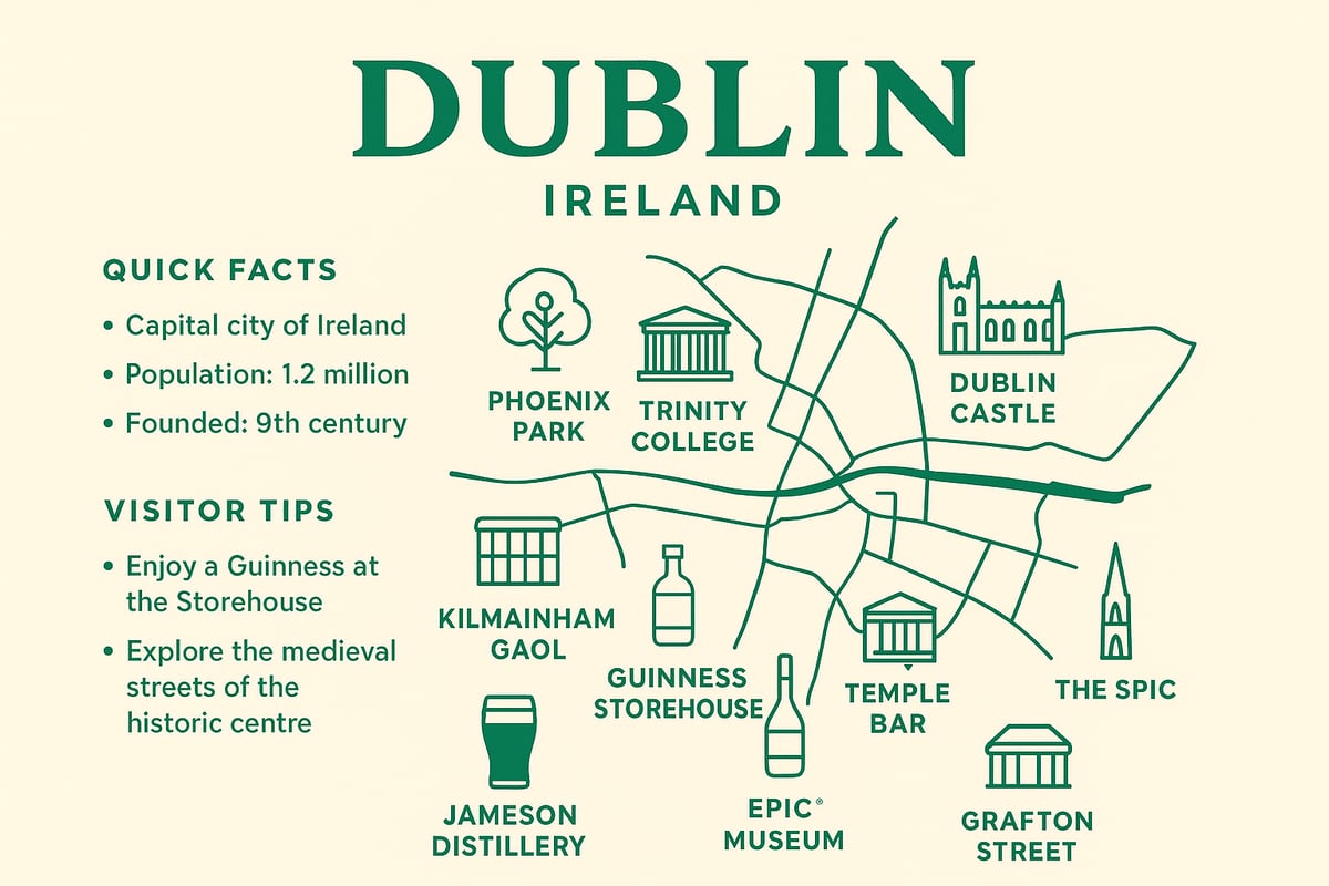 Top Attractions & Landmarks in Dublin