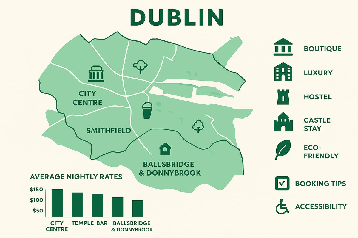 Where to Stay: Dublin’s Best Neighborhoods & Accommodations
