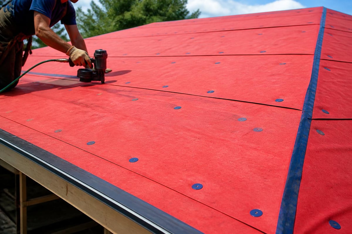 Underlayment installation process