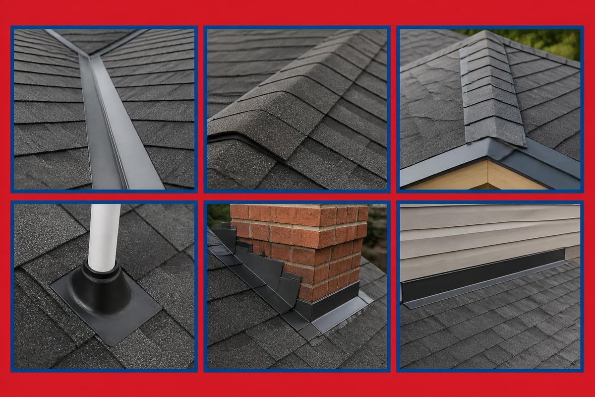 Complex roof features