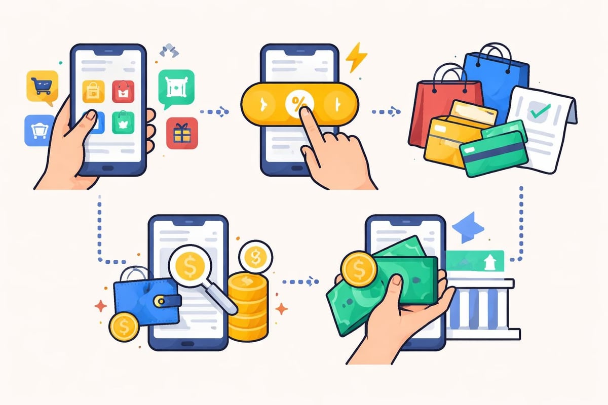 ShopBack app navigation