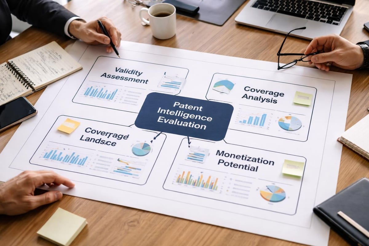 Patent portfolio assessment framework